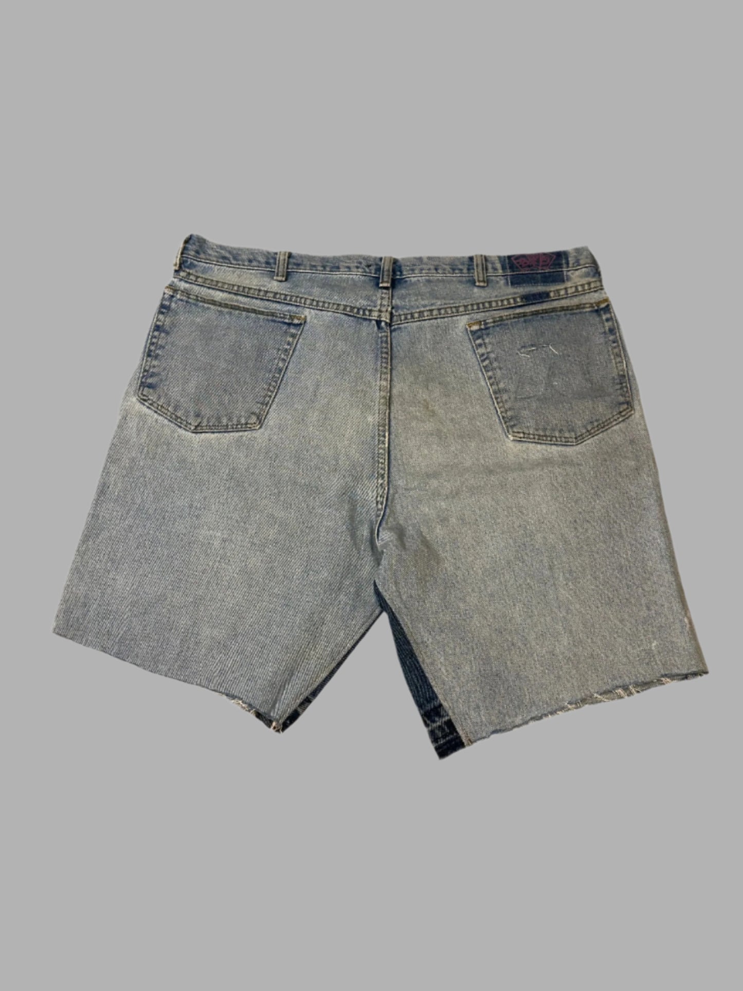 Resilience Patchwork Jorts Code Blue
