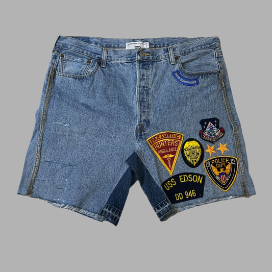 Resilience Patchwork Jorts Enforcer
