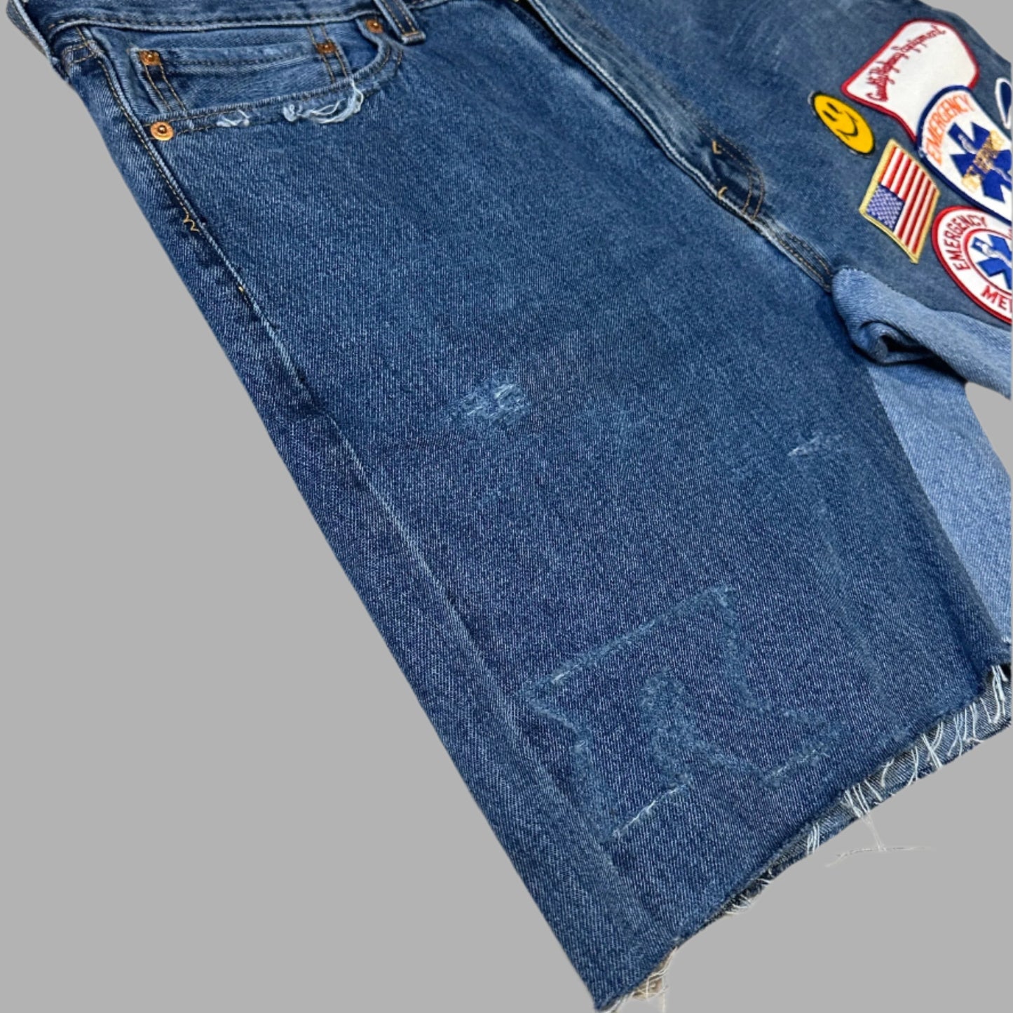 Resilience Patchwork Jorts Service Code