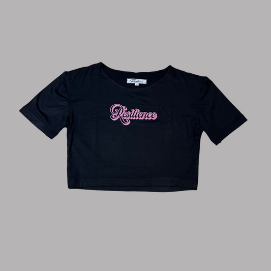 Resilience Handmade Outline Crop Tee