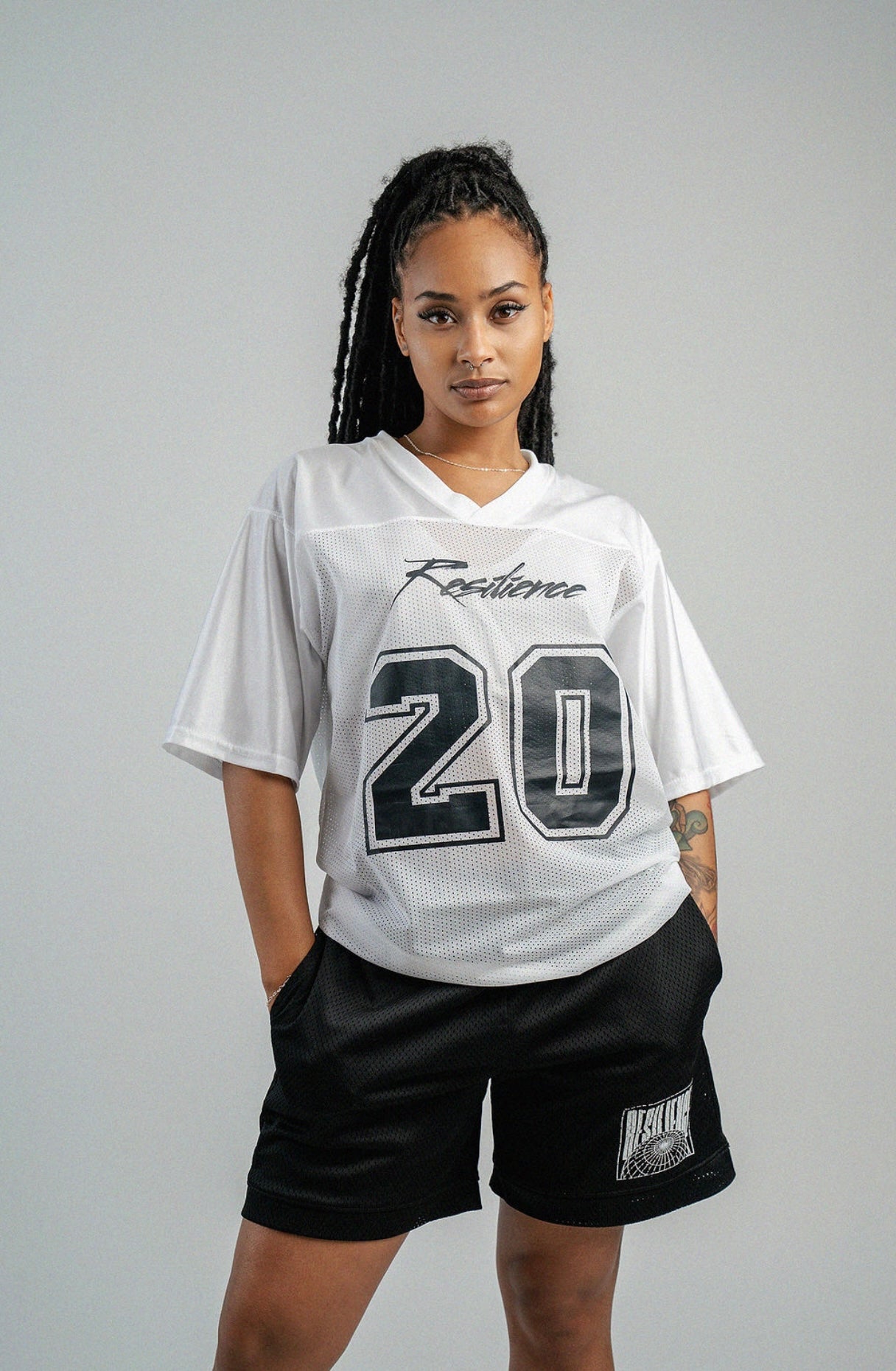 Resilience Handmade White Jersey