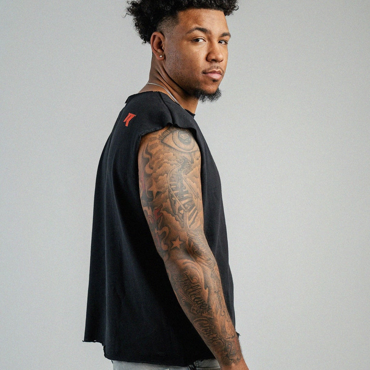 Resilience Handmade Tank Top Char Drift