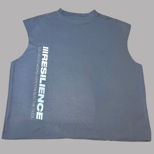 Resilience Handmade Tank Top Mist Raceway